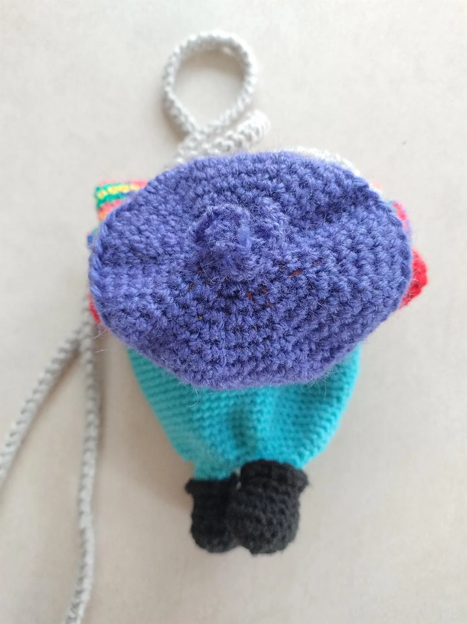 Handmade phone bag crossbody bag mini bag big mouth – photo 5